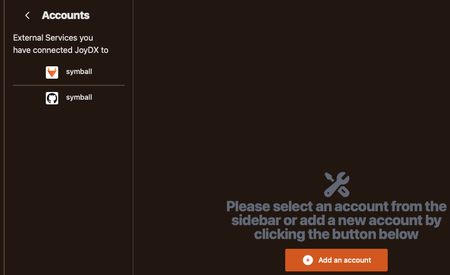 Add Tracked app form image